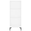 Weißes Sideboard Stelus 34,5x32,5x90cm (Holz)