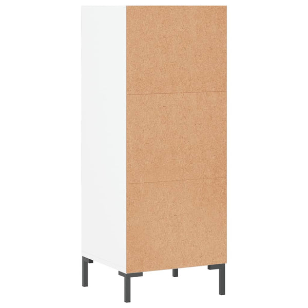 Weißes Sideboard Stelus 34,5x32,5x90cm (Holz)