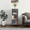 Betongraues Sideboard Stelus 34,5x32,5x90cm (Holz)