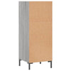 Graues Sideboard Stelus 34,5x32,5x90cm (Holz)