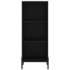 Schwarzes Sideboard Tressie 34,5x32,5x90cm (Holz)