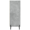 Betongraues Sideboard Tressie 34,5x32,5x90cm (Holz)