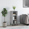 Betongraues Sideboard Tressie 34,5x32,5x90cm (Holz)