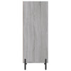 Graues Sideboard Tressie 34,5x32,5x90cm (Holz)