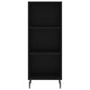 Schwarze Kommode Welton 34,5x32,5x90cm (Holz)