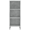 Betongraues Sideboard Welton 34,5x32,5x90cm (Holz)