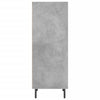 Betongraues Sideboard Welton 34,5x32,5x90cm (Holz)