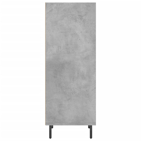 Betongraues Sideboard Welton 34,5x32,5x90cm (Holz)