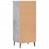 Betongraues Sideboard Welton 34,5x32,5x90cm (Holz)