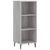 Graues Sideboard Welton 34,5x32,5x90cm (Holz)