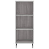 Graues Sideboard Welton 34,5x32,5x90cm (Holz)