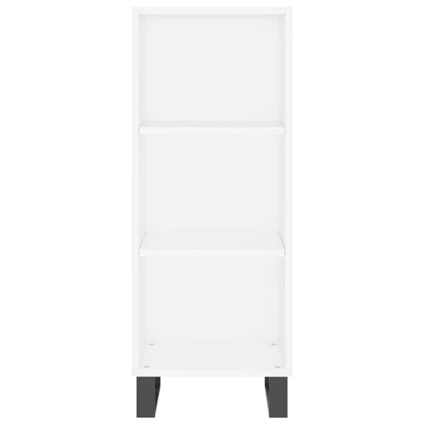 Weißer Schrank Estela 34,5x32,5x90cm (Holz)