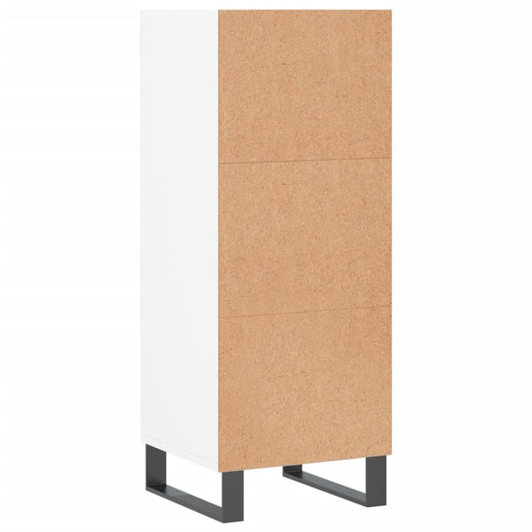 Weißer Schrank Estela 34,5x32,5x90cm (Holz)