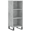 Betongraues Sideboard Estela 34,5x32,5x90cm (Holz)