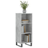 Betongraues Sideboard Estela 34,5x32,5x90cm (Holz)
