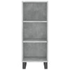 Betongraues Sideboard Estela 34,5x32,5x90cm (Holz)