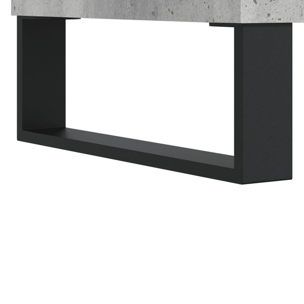 Betongraues Sideboard Estela 34,5x32,5x90cm (Holz)