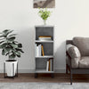 Betongraues Sideboard Estela 34,5x32,5x90cm (Holz)