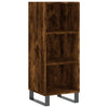 Highboard Estela aus Räuchereiche 34,5x32,5x90cm (Holz)