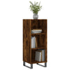 Highboard Estela aus Räuchereiche 34,5x32,5x90cm (Holz)