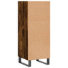 Highboard Estela aus Räuchereiche 34,5x32,5x90cm (Holz)