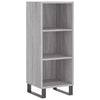Graues Sideboard Estela 34,5x32,5x90cm (Holz)