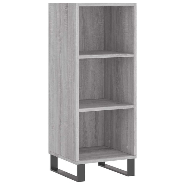Graues Sideboard Estela 34,5x32,5x90cm (Holz)