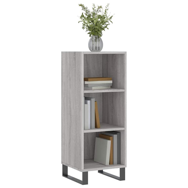 Graues Sideboard Estela 34,5x32,5x90cm (Holz)