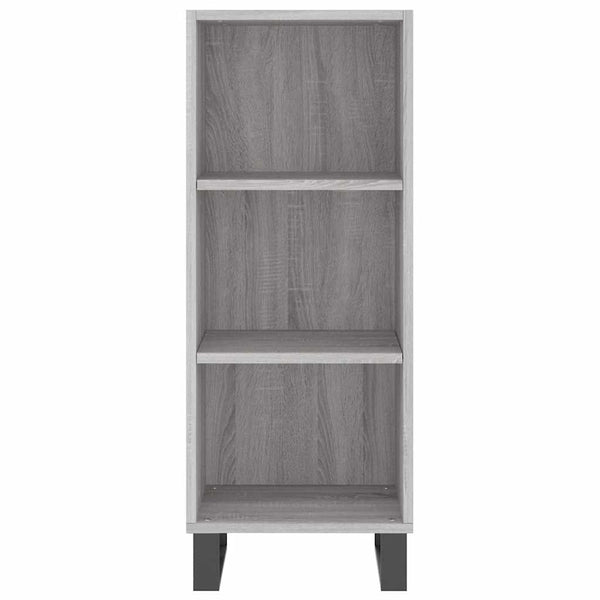 Graues Sideboard Estela 34,5x32,5x90cm (Holz)