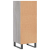 Graues Sideboard Estela 34,5x32,5x90cm (Holz)