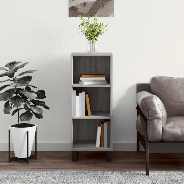 Graues Sideboard Estela 34,5x32,5x90cm (Holz)