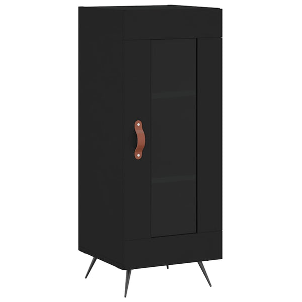 Schwarzer Buffetschrank Geriess 34,5x34x90cm (Holz)