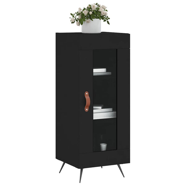 Schwarzer Buffetschrank Geriess 34,5x34x90cm (Holz)
