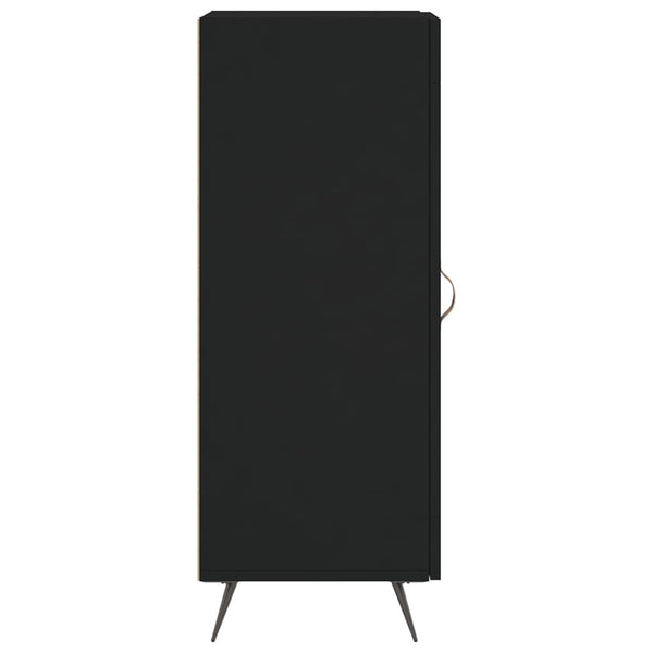 Schwarzer Buffetschrank Geriess 34,5x34x90cm (Holz)