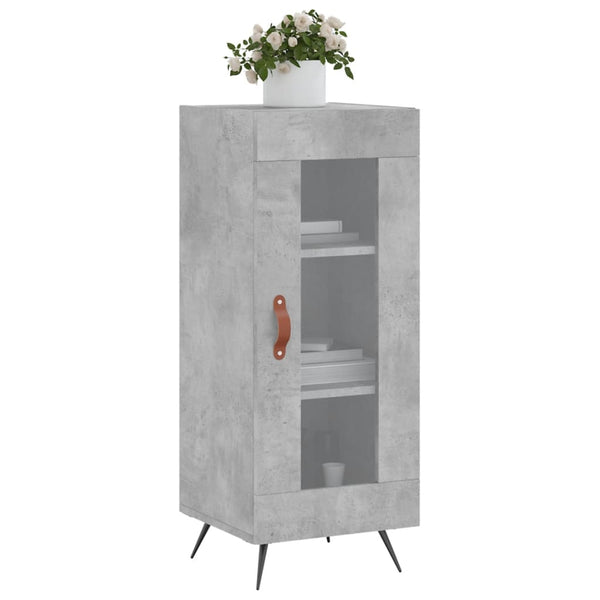 Sideboard Geriess 34,5x34x90cm in Betongrau (Holz)