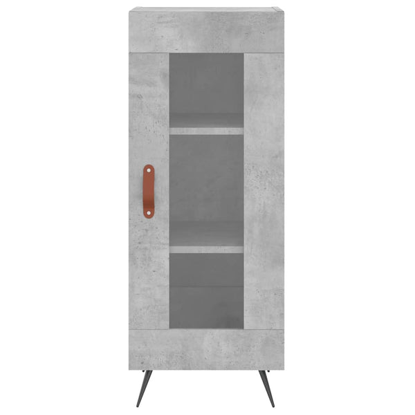Sideboard Geriess 34,5x34x90cm in Betongrau (Holz)