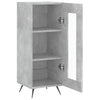 Sideboard Geriess 34,5x34x90cm in Betongrau (Holz)