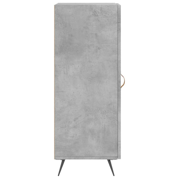 Sideboard Geriess 34,5x34x90cm in Betongrau (Holz)