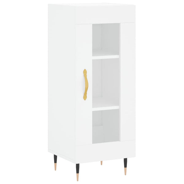 Weißes Sideboard Cameia 34,5x34x90cm (Holz)