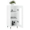 Weißes Sideboard Cameia 34,5x34x90cm (Holz)