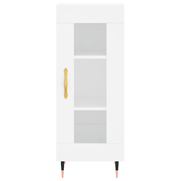 Weißes Sideboard Cameia 34,5x34x90cm (Holz)