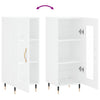 Weißes Sideboard Cameia 34,5x34x90cm (Holz)