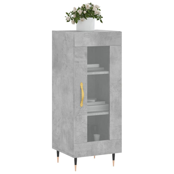 Sideboard Cameia in Betongrau 34,5x34x90cm (Holz)