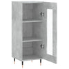Sideboard Cameia in Betongrau 34,5x34x90cm (Holz)