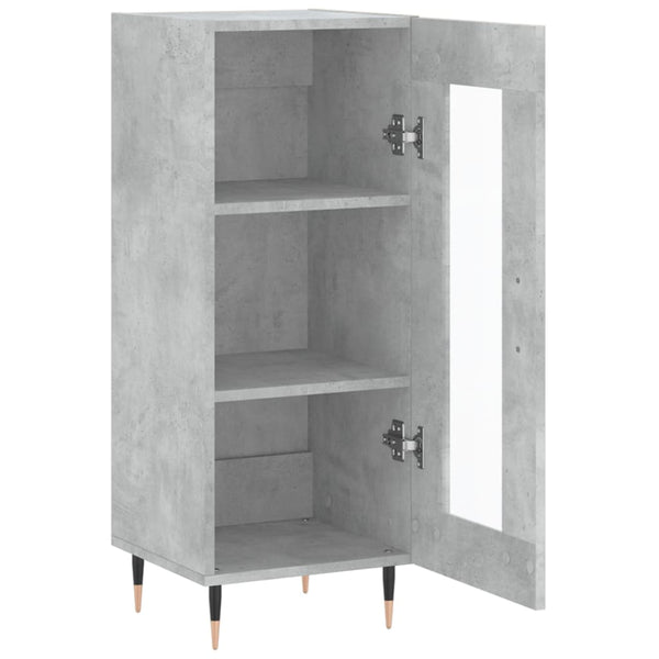 Sideboard Cameia in Betongrau 34,5x34x90cm (Holz)