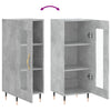 Sideboard Cameia in Betongrau 34,5x34x90cm (Holz)
