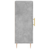 Betongraues Sideboard Gogoncea 34,5x34x90cm (Holz)