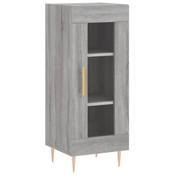 Graues Sideboard Gogoncea 34,5x34x90cm (Holz)