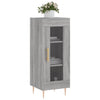 Graues Sideboard Gogoncea 34,5x34x90cm (Holz)