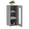 Graues Sideboard Gogoncea 34,5x34x90cm (Holz)